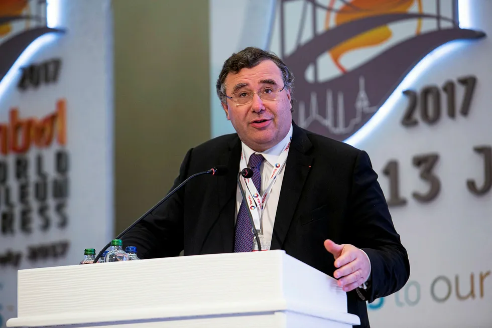Total chief executive Patrick Pouyanne