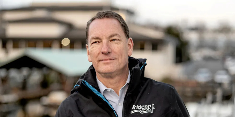 Joe Bundrant, CEO Trident Seafoods, is leading a restructuring of his company.