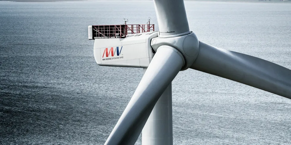 MHI Vestas V164 at Maade.