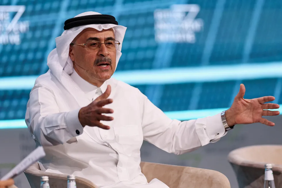 Amin Nasser, chief executive of Saudi Aramco.