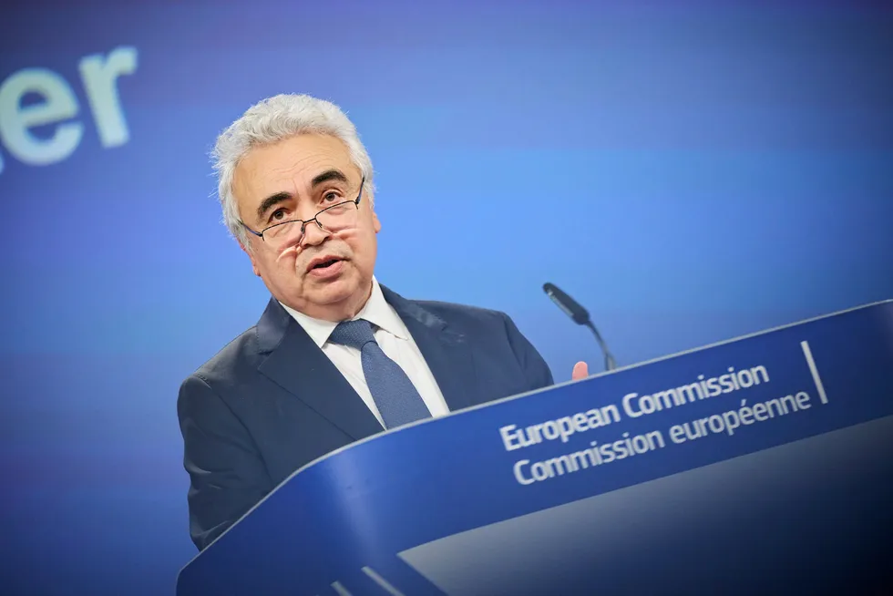 IEA executive director Fatih Birol.