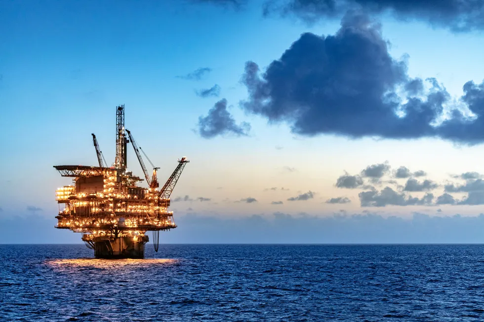 Shell's Perdido platform in the US Gulf of Mexico.