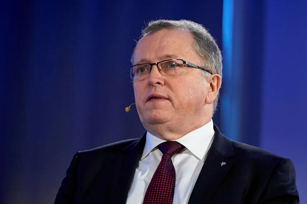 Award: Equinor chief executive Eldar Saetre