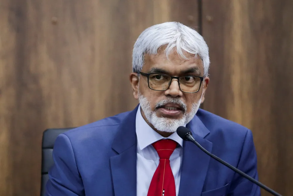 Staatsolie managing director Annand Jagesar.