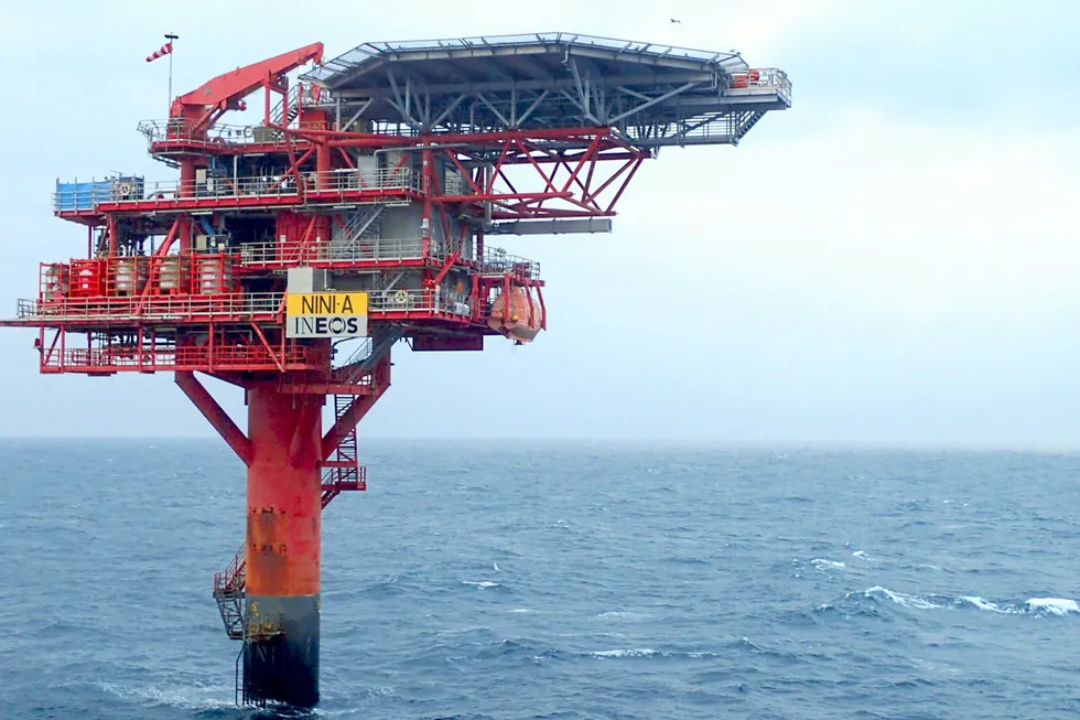 Location: the Ineos-operated Nini A field off Denmark