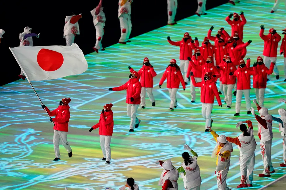 Compatriots: Inpex and these Olympic athletes are from Japan