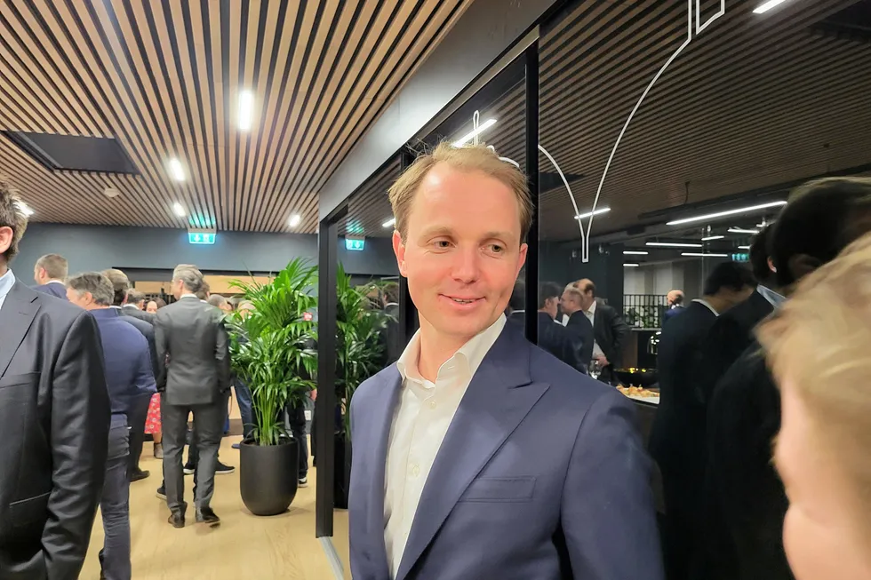 Golar LNG chief executive Karl Fredrik Staubo.