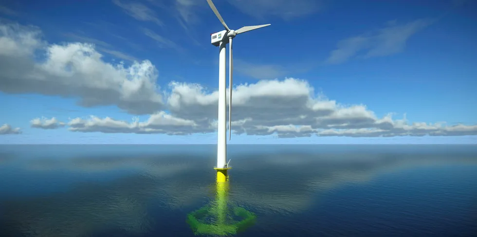 Saipem's Eol advanced spar floating wind concept
