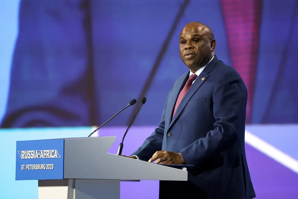 Syndicated loan: Afreximbank chairman Benedict Oramah.