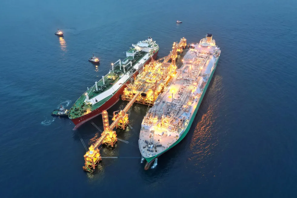 Commissioning cargo: the world’s largest FSRU is deployed in Hong Kong.