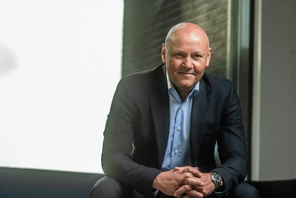 Milestones: Odfjell Drilling chief executive Kjetil Gjersdal.