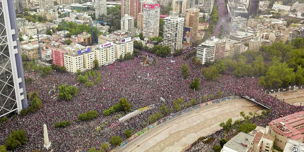 Chileans have come out en masse to protest inequality.