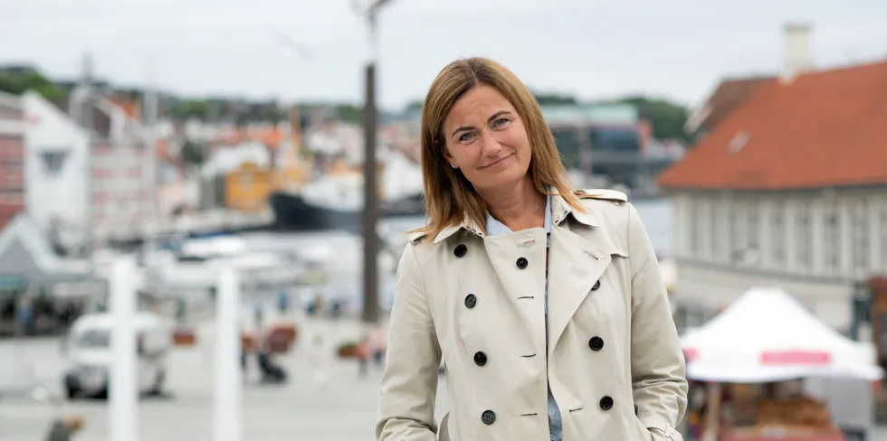 Therese Log Bergjord, CEO of Nutreco-owned Skretting, the world's largest fish feed manufacturer.