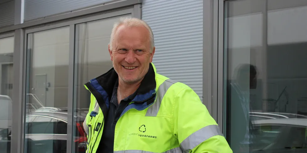 Roger Fredriksen, CEO of Norwegian land-based salmon farmer Fredrikstad Seafood