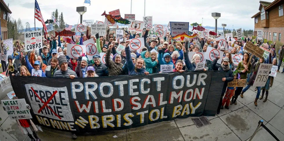 The total economic value, including subsistence uses, of the Bristol Bay watershed’s salmon resources was estimated at more than $2.2 billion in 2019, The EPA said.