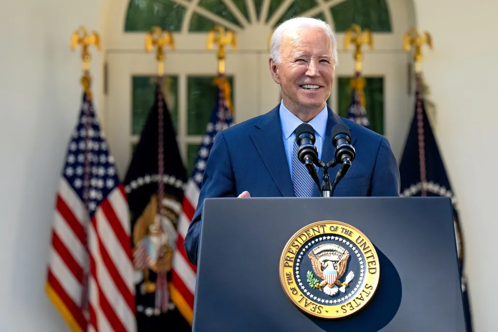 US President Joe Biden.