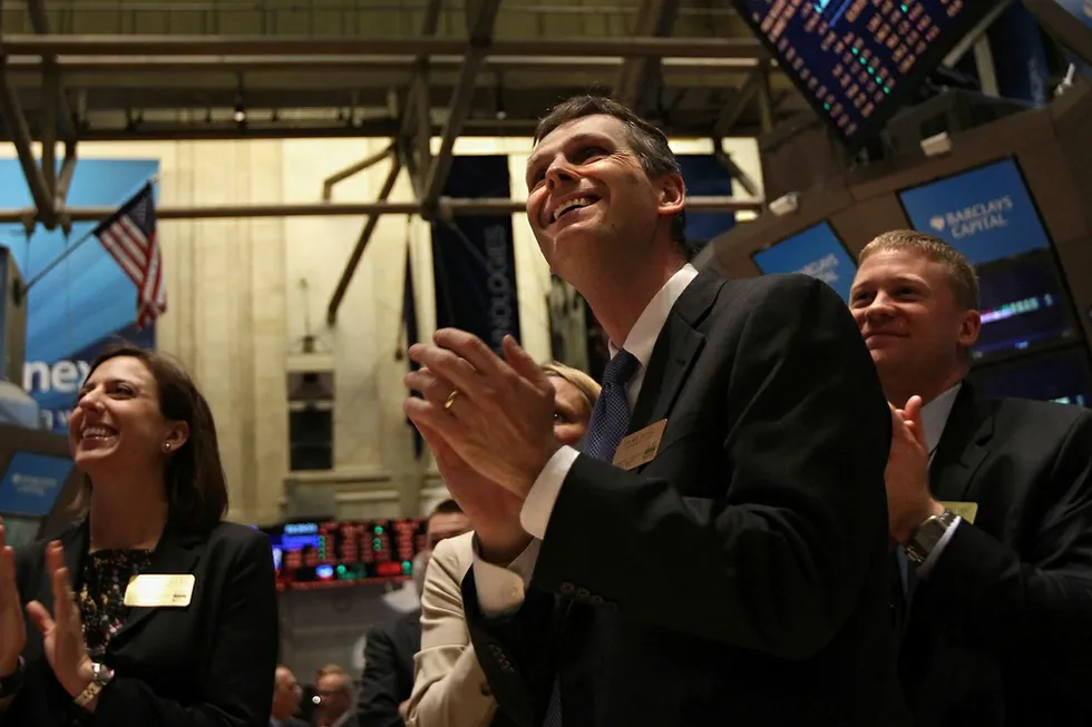Support: prices rose to a three-month high on news Opec+ had agreed to extend production cuts