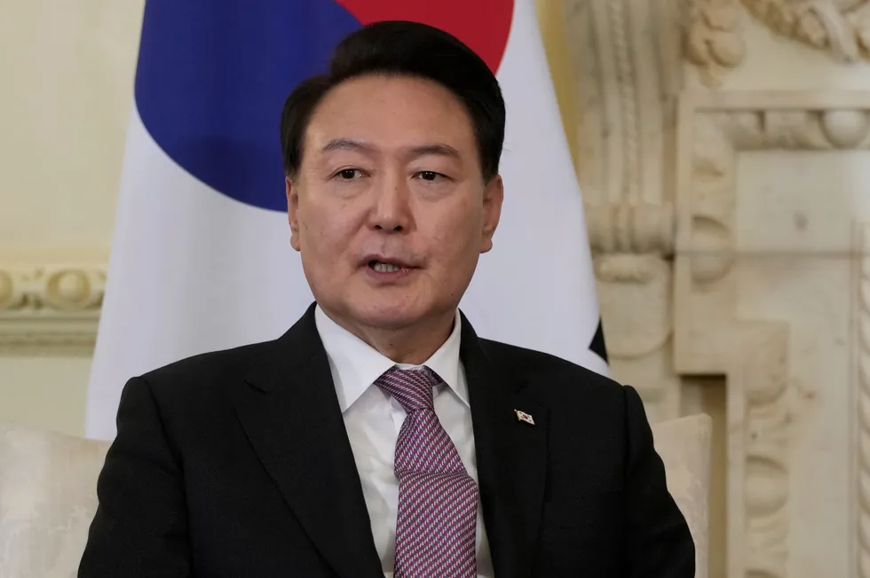 President of South Korea Yoon Suk Yeol.