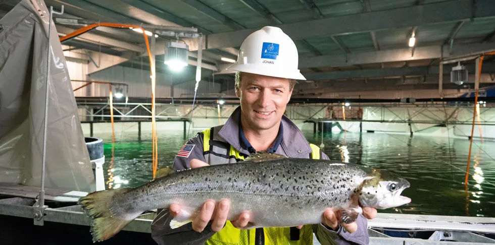 Atlantic Sapphire CEO Johan Andreassen.