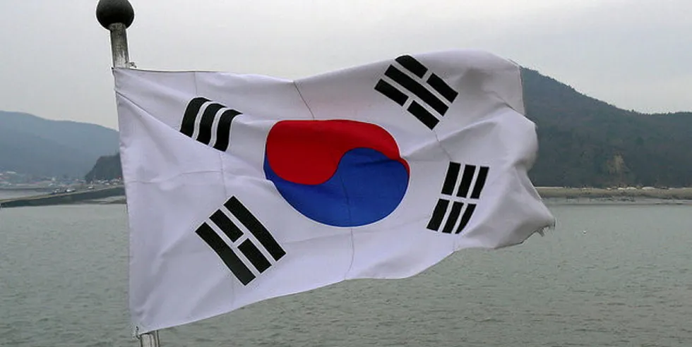 South Korean flag