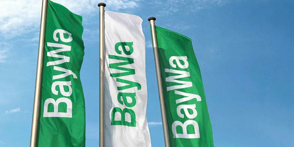 BayWa flags