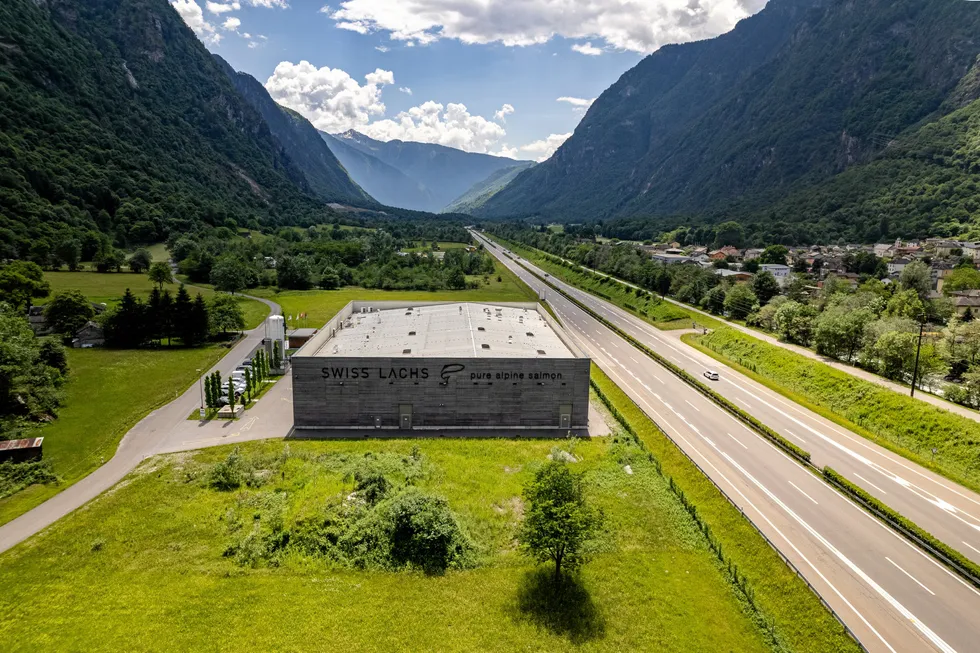 Swiss Lachs has been producing salmon farmed in the mountains of Switzerland for a couple of years. Farming on land comes with its own unique challenges - this year, Swiss Lachs' facility narrowly escaped a landslide.