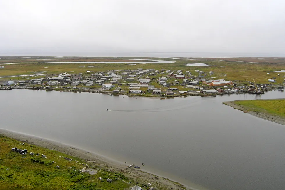 New life: Settlement of Antipayuta in the Yamal-Nenets region in Russia is located within borders of the North Kustarnikovy block