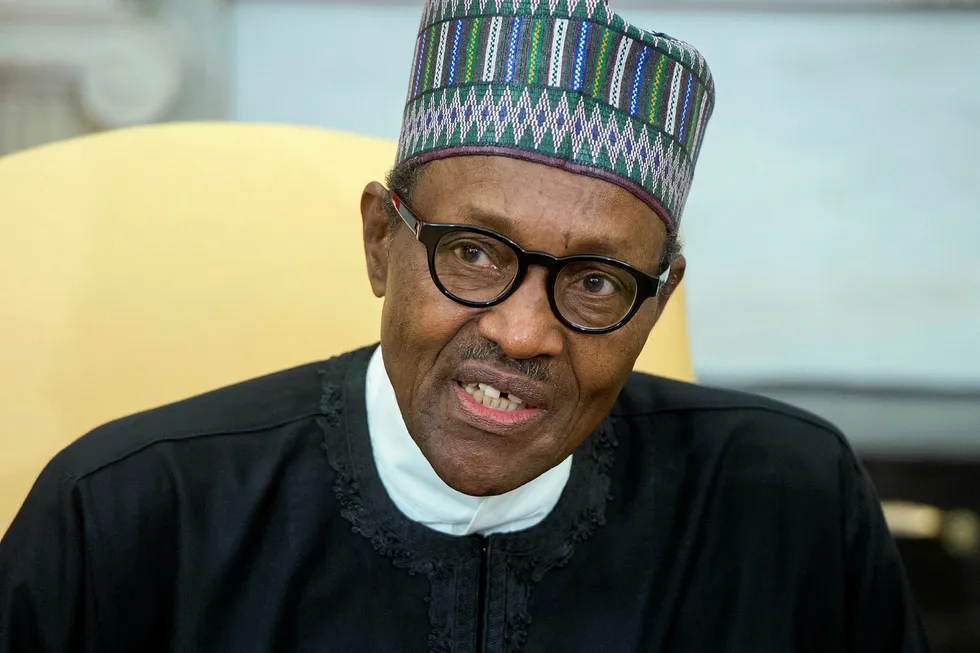 Nigeria's President Muhammadu Buhari
