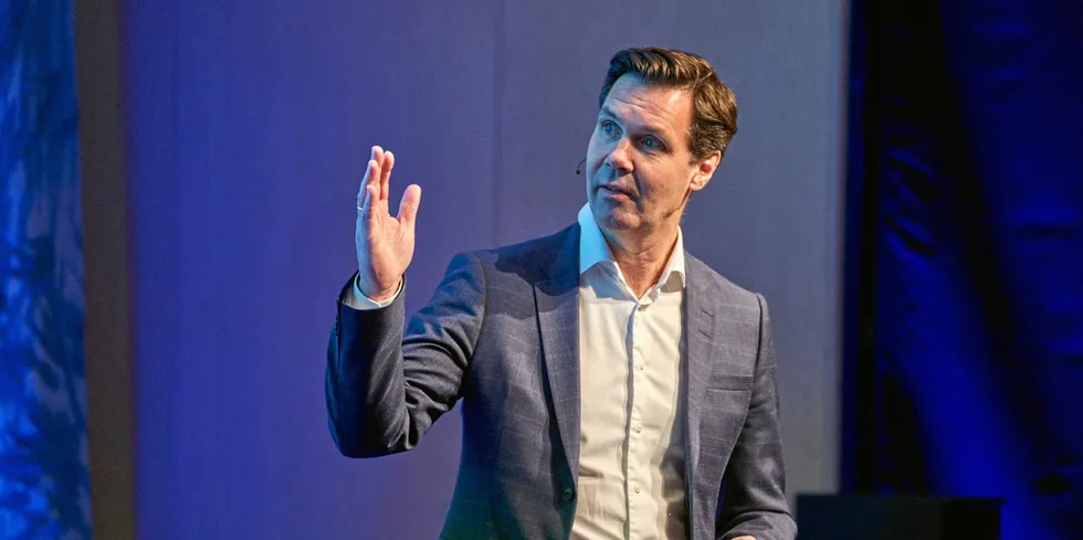 Henning Beltestad, CEO of Leroy Seafood.
