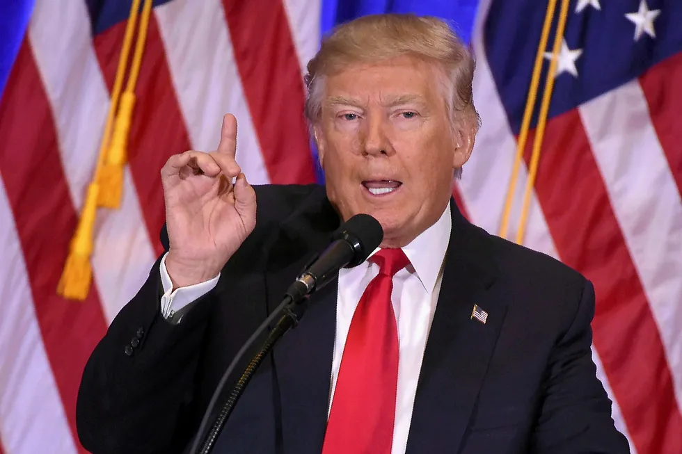 Getting out?: US President Donald Trump