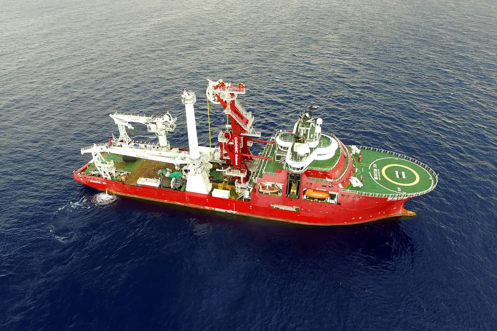 Retooling: COOEC's deep-water vessel Hai Yang Shi You 286