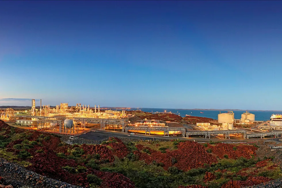 Good performer for Woodside: the Pluto LNG onshore gas plant