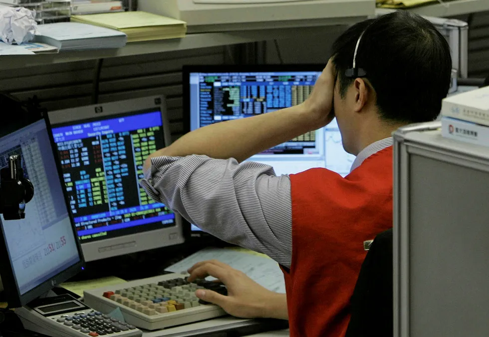Slow growth: oil prices slipped after China posted its slowest quarterly economic growth in nearly three decades