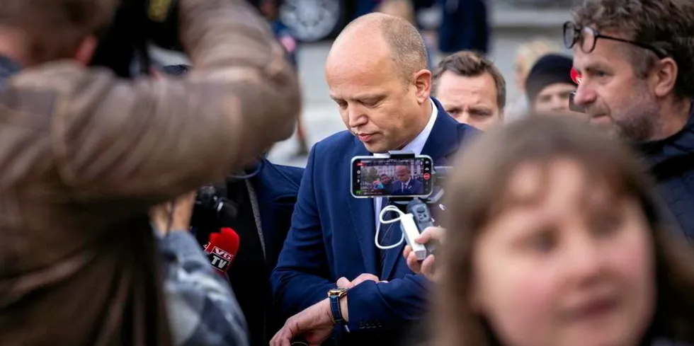 Norwegian Finance Minister Trygve Slagsvold Vedum has hinted the government's controversial salmon farm tax proposal may be modified.