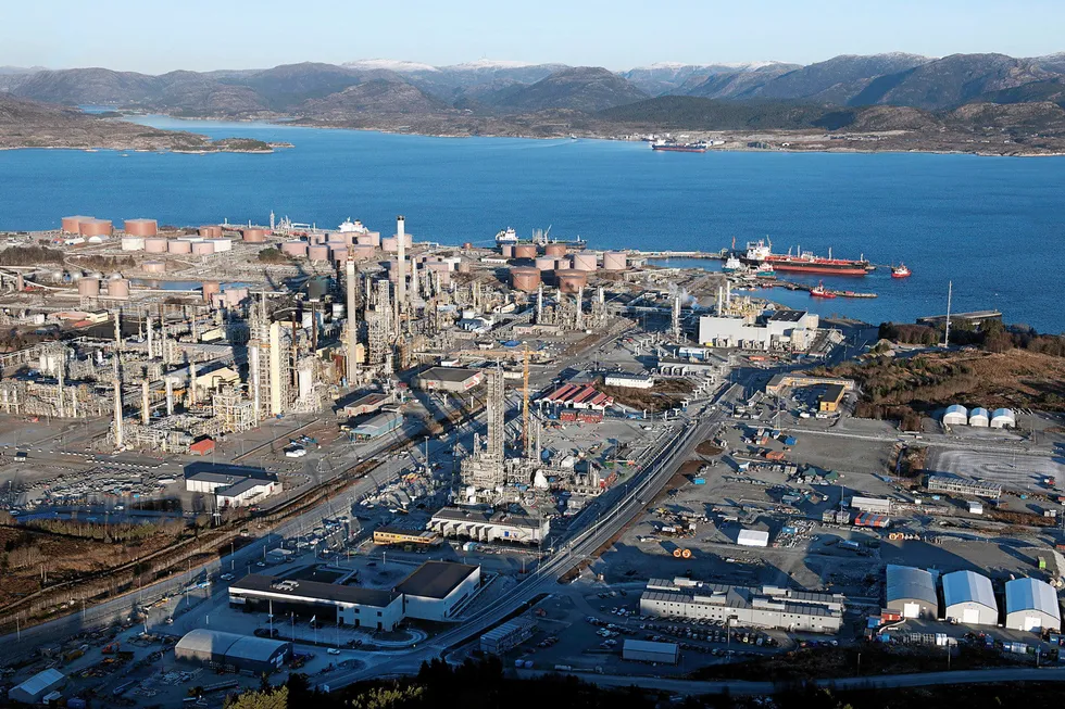 Back in business: Mongstad has had a stay of execution
