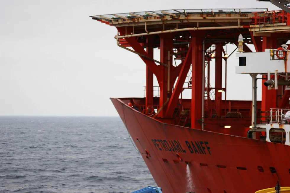 Petrojarl Banff: operates in the North Sea