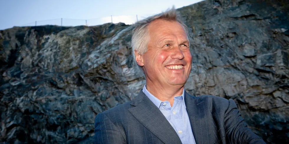 SalMar CEO Gustav Witzoe.