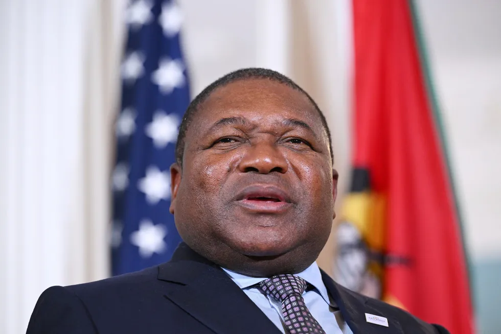 LNG decision: Mozambique President Filipe Nyusi.