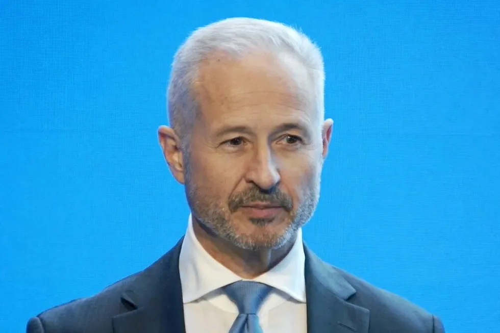 OMV chief executive officer Alfred Stern.