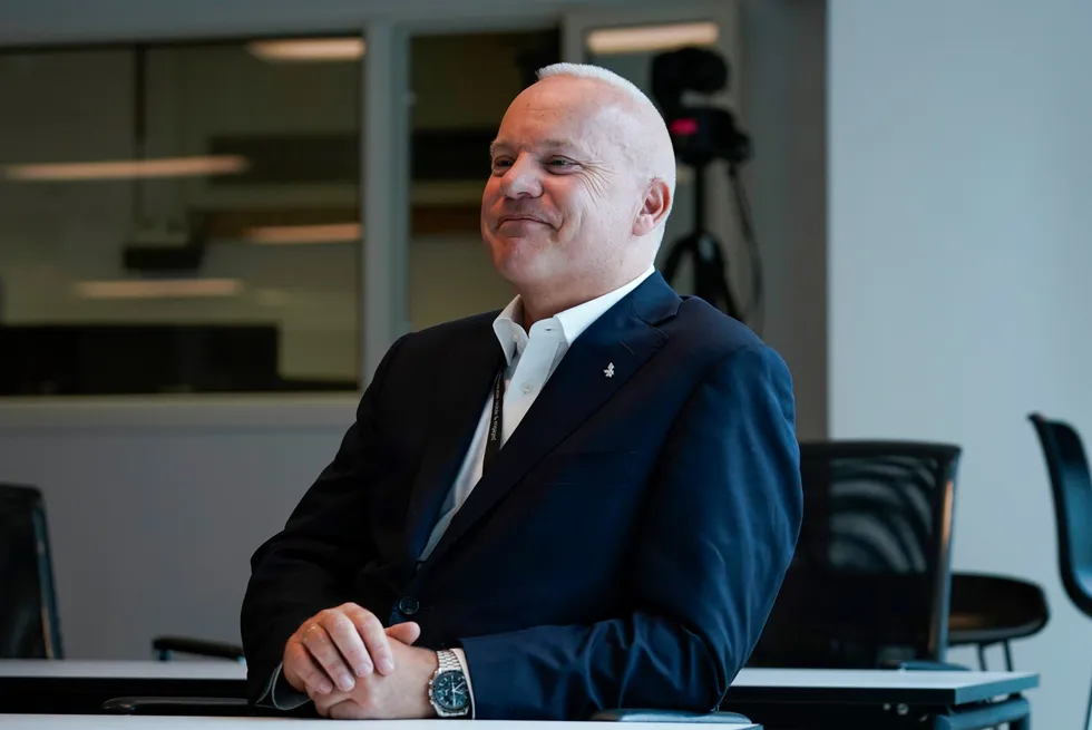Equinor chief executive Anders Opedal.