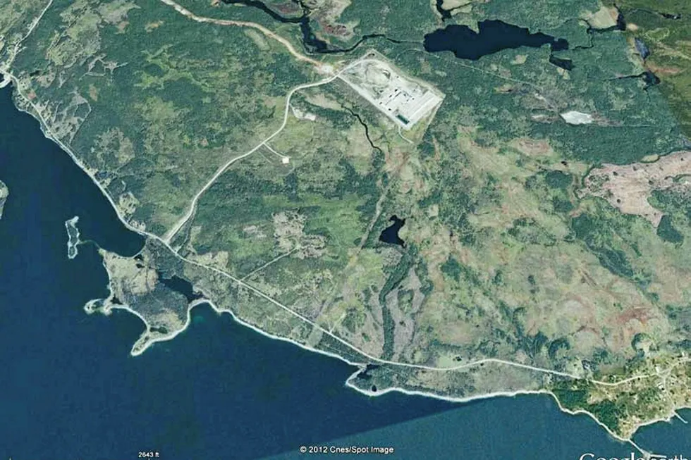 Project site: Goldboro LNG
