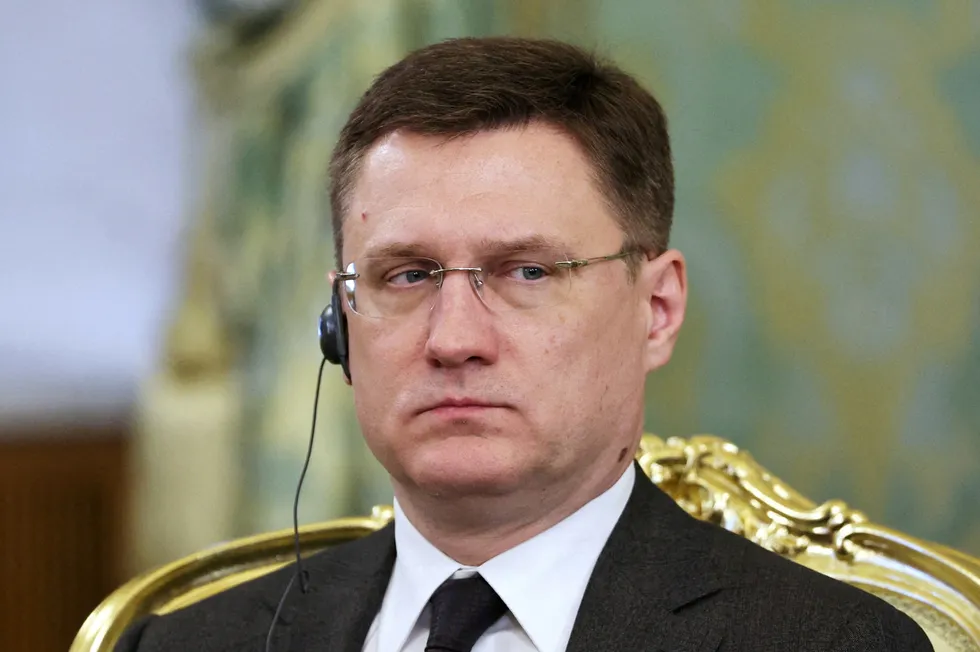 Russian Deputy Prime Minister, Alexander Novak.