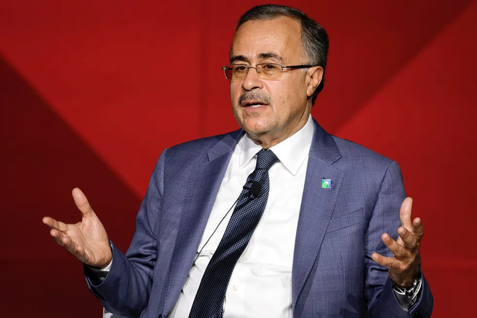 Aramco chief executive Amin Nasser.