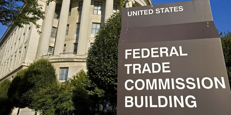 The US Federal Trade Commission (FTC) building.