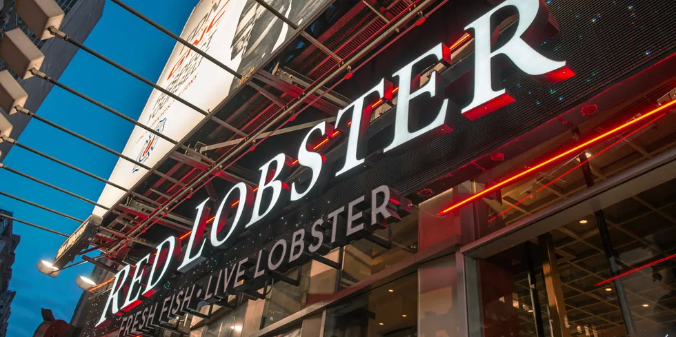 Red lobster continues to face a lawsuit filed in California over its sustainability claims.