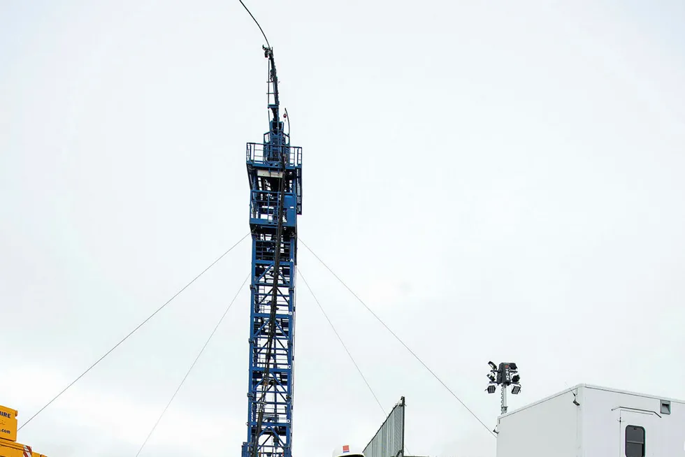 Traffic light system: Cuadrilla Resources chief executive Francis Egan
