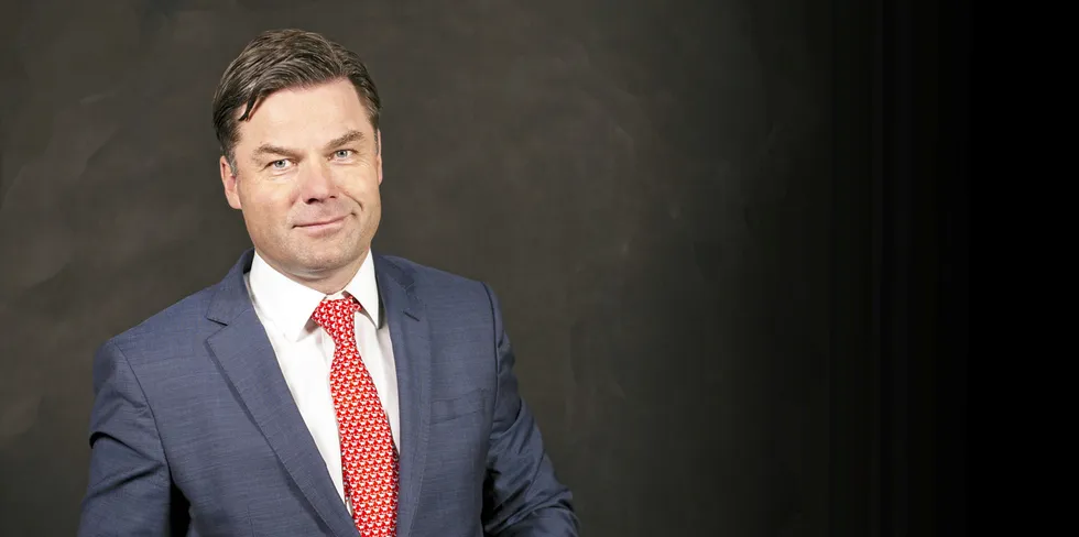 TGS chief executive Kristian Johansen