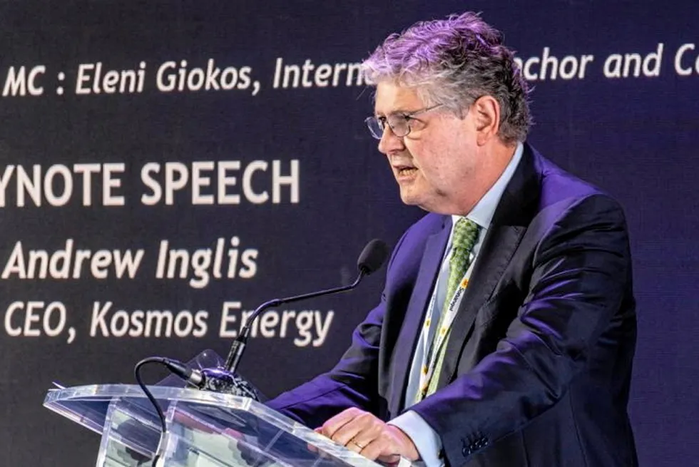 Kosmos Energy chief executive Andrew Inglish.