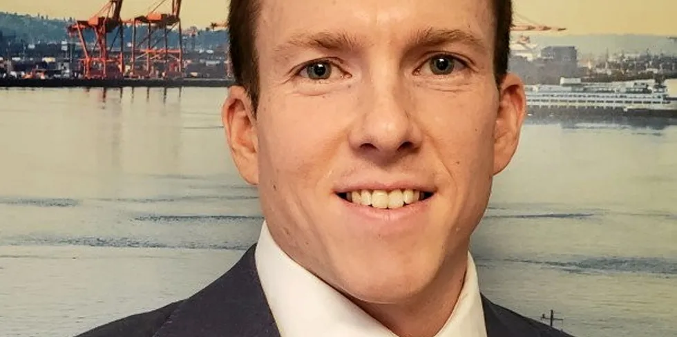 John Daly, new manager of domestic canned salmon sales at OBI.