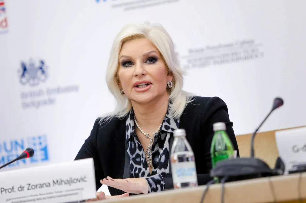 Diversification: Serbia’s Mining & Energy Minister Zorana Mihajlovic